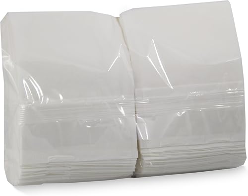 Saten ser11308064 miniservis, serviette, Lot de 1 sur 200, Blanc - Nail Gallerys