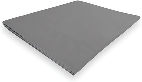 Soleil d'ocre Drap Plat en Coton Percale 180x290 cm Camille Rose, par Songe de Camille - Nail Gallerys