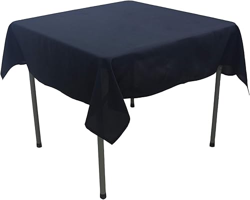 KaitatsuSen Nappe Rectangulaire en Tissu Polyester, Bleu Marine, 150x300 cm - Nail Gallerys