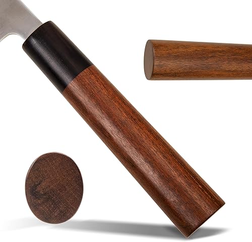 SHANGDAO Ensemble de couteaux de cuisine japonais, 3 pièces, couteau de chef Gyuto Sushi, 10' Yanagiba-7' Deba-5', couteau de cuisine utilitaire, couteaux de cuisine, coffret cadeau - Nail Gallerys