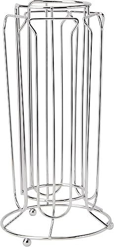 Equinox 511068 Distributeur Capsule, Acier Chromé, Blanc, 12.5 x 25 x 12.5 cm - Nail Gallerys