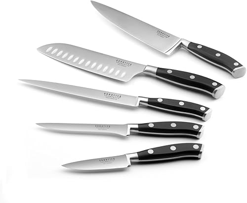 Sabatier Trompette Vulcano - Set 5 couteaux de cuisine - Nail Gallerys