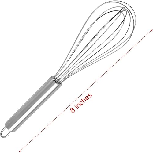 Batteur en fil | Fouets de cuisine : fouet à œufs facile, fouet à œufs manuel en acier inoxydable, fouet manuel, fouet pour outils de cuisine maison - Nail Gallerys