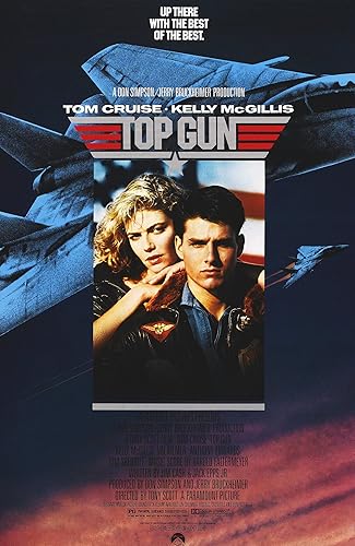Affiche du film vintage des années 80 - Poster mural - Top Gun, poster A3 - Nail Gallerys