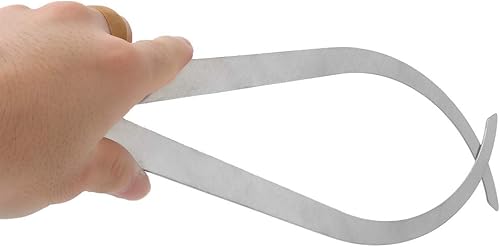 Zerodis 10 Pouces en Acier Inoxydable Pied à Coulisse Argile Sculpture Pied à Coulisse en Céramique Poterie Argile Mesure Outils de Poterie - Nail Gallerys