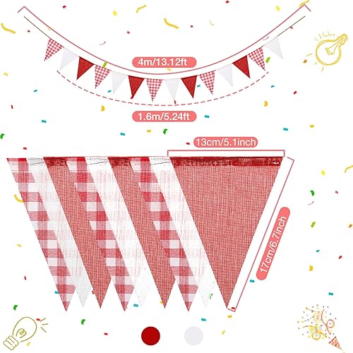 Laipuke Guirlande de Bruant d'Extérieur - 5 Pièces avec Arc-en-Ciel, 12 Bruants par Guirlande - Nail Gallerys