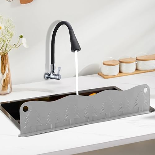 YNPQTDS Protection Anti-éclaboussures, Couvercle Anti-éclaboussures, Amovible, Absorbant, Accessoire de Cuisine étanche pour Cuisine, Salle de Bain et évier - Nail Gallerys