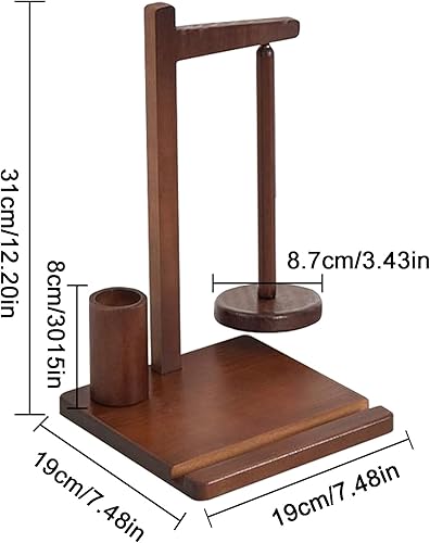 Dérouleur De Laine, Porte-Bobines De Laine Support, Support à Laine Magnétique Multifonctionnel, Support Dérouleur Pelote De Laine, Avec Support, Pour Accessoires De Crochet Et De Tricot - Nail Gallerys