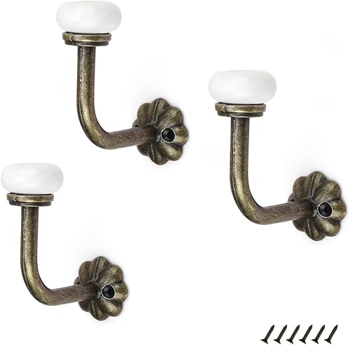DEANKEJI 3 Pièces Patere, Crochets et Patères pour Maison, Patere Porte Manteau, peut Être Utilisé Comme Cintre ou Porte-Serviettes - Nail Gallerys