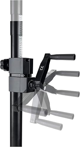 Pronomic SPS-C-10AS Trépied à manivelle 2x Set - Nail Gallerys