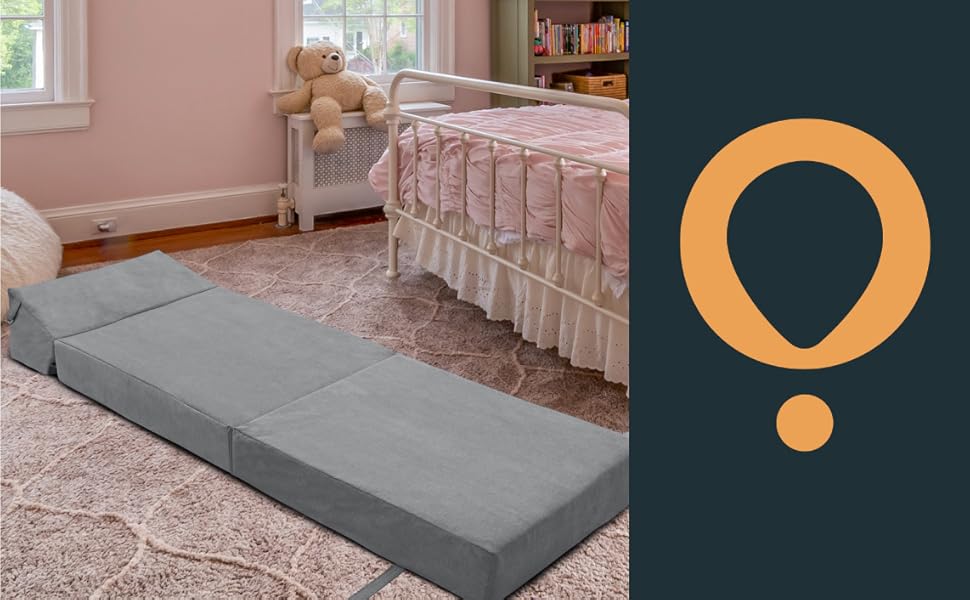 Zbed Lit d'invité futon canapé lit pliant lit simple couchage Z lits pour enfants