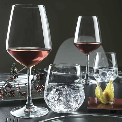 RCR Univers Kit avec 6 Verres à Eau 42,5 CL Crystal Glass - Nail Gallerys