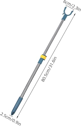 BUGUUYO Tige Télescopique Ajustable Acier Inoxydable pour Séchage De Vêtements Barre De Placard Montée Au Plafond pour Vêtements Courts Design Compact Et Élégant - Nail Gallerys