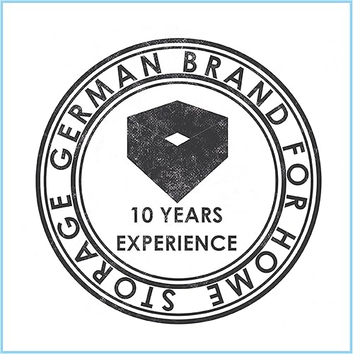 LOVE IT STORE IT - Premium - Boite de rangement avec couvercle - Coffre - Extra large - 90 L - Gris - 62x37,5x39cm - Nail Gallerys