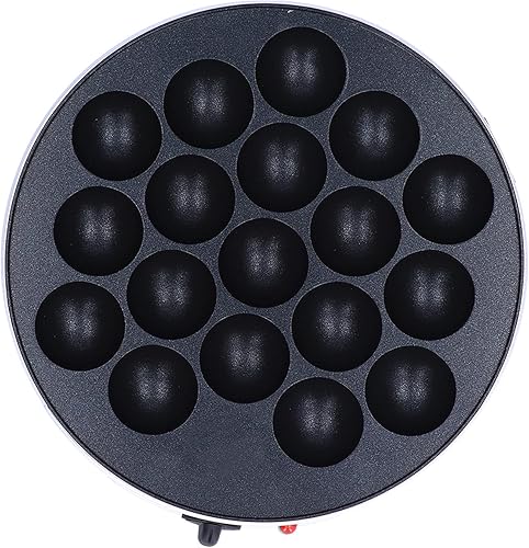 18 Trous Takoyaki Maker Portable Octopus Ball Mini Électrique Cuisson Pancake Maker Machine Fournitures de Maison pour le Petit Déjeuner 220-240v(EU Plug) - Nail Gallerys