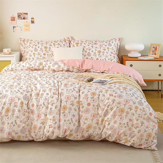 Koudi Parure de lit pour enfant 155 x 220 cm avec housse de couette et taie d'oreiller 80 x 80 cm - Nail Gallerys