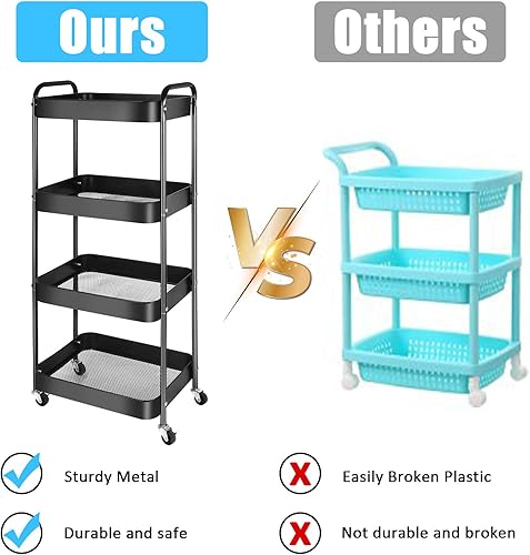 YGKJDM Chariot de rangement de cuisine - Nail Gallerys