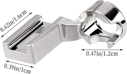 AIEX Pied-de-biche de Règle de Matelassage Pied Fronceur de Reprise en Piqué Libre pour Broderie Matelassée Convient à Toutes Les Machines à Coudre à Tige Basse - Nail Gallerys