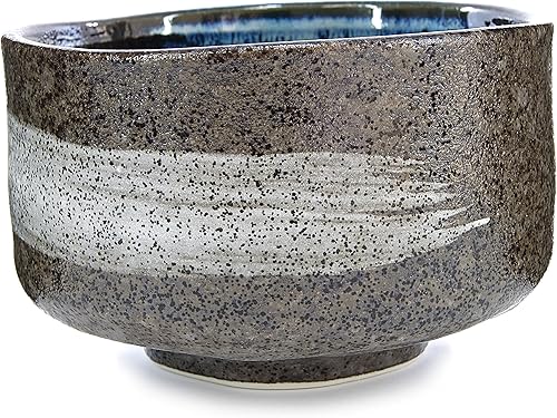 Mino Ware Japanese Handcrafted Matcha Tea Bowl Brown, Matcha Tea Cup Ceremony, Authentic Pottery, Hagoromo Chawan - Nail Gallerys