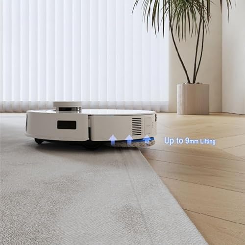 ECOVACS Robot Aspirateur Laveur DEEBOT T30 Pro Omni Mini Station, Nettoyage Humide adaptatif TruEdge, ZeroTangle, 11 000 PA, Nettoyage des serpillières à l'eau Chaude, Nettoyage en Profondeur - Nail Gallerys