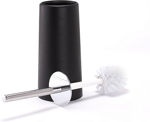 MSV Brosse WC avec Support PP & INOX Gris - Nail Gallerys