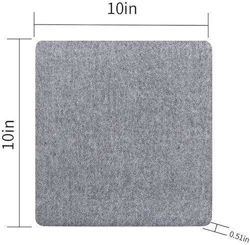 GMWD Tapis de repassage en feutre de laine pour planche à repasser avec pressage parfait pour matelassage et matelassage, presse facile pour la maison, ☻, Couleur assortie, 13*14 - Nail Gallerys