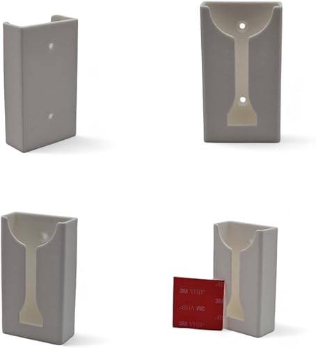 Artisan 3d Support Mural pour télécommande Store Velux IO et volet Roulant - Fixation Rapide avec adhésif 3M - Accessoire Mural Pratique et Solide - Nail Gallerys