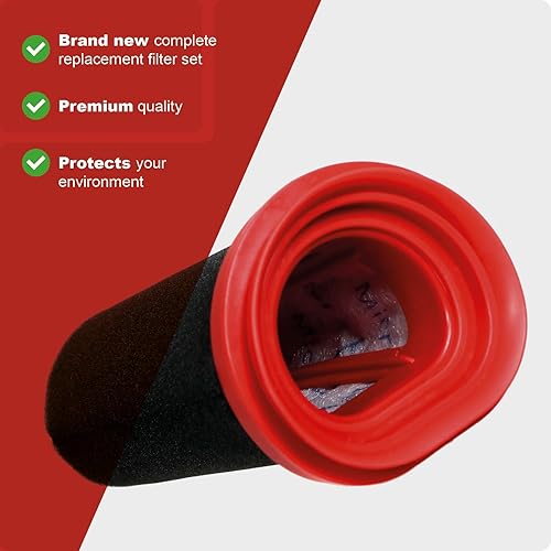 SPARES2GO Lot de 2 filtres pour aspirateur Bosch Flexxo série 4 BBH32101 BBH3Z0025 BBH3PET BBH3211 - Nail Gallerys