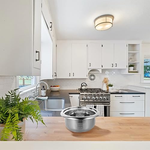 UPKOCH Doublure De Cuiseur à Riz Pot De Cuiseur à Riz Électrique Vénérer Les Casseroles Et Les Poêles Insert De Cuisine en Métal Marmite Cuisinière Démodé Acier Inoxydable Bateau à Vapeur - Nail Gallerys