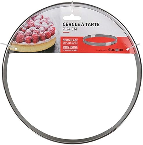 Générique Cercle À Tarte en INOX 24CM - Nail Gallerys