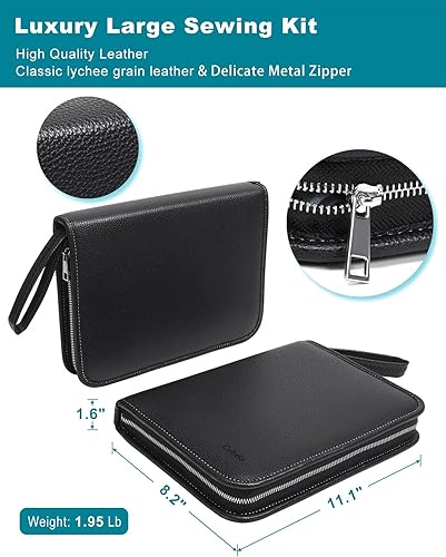 Kit de Couture Professionnel 249 Pièces - Pour Adultes Débutants et Voyage - Réparation d'Urgence - Nail Gallerys