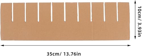 Cabilock Lot de 18 Séparateurs en Carton : Séparateurs en Carton, Séparateurs en Verre, Plateaux D', Kits D' pour Articles Fragiles - Nail Gallerys