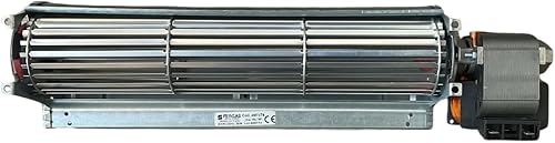 Xodo Store Ventilateur tangentiel, longueur totale : 390 mm, dimensions de la buse : 304 x 40 mm, pour poêle à granulés CADEL, EDILKAMIN - Nail Gallerys