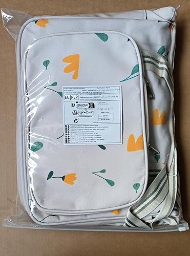 Peirich Kit de broderie, sac de projet de broderie, Broderie flocons broderie anneau Aida tissu, fournitures de broderie sac de rangement et débutant, kit de point de croix pour adultes - Nail Gallerys