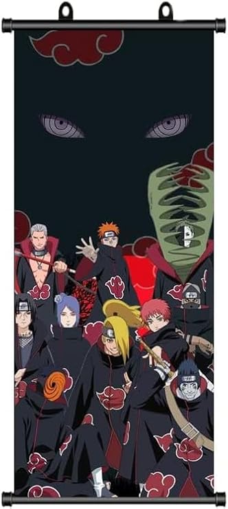 ZPPLD Grand Poster de Dessin Animé Naruto - Décoration Murale Manga - 70 x 30 cm (Naruto C) - Nail Gallerys