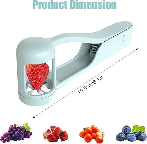 LUHOCIY Coupe Raisin, Coupe Fruits et Légumes, Trancheuse de Fruits, pour la Séparation des Fruits, Convient à Toutes Sortes de Petits Fruits, Tels Que les Raisins, les Fruits de la Vigne - Nail Gallerys