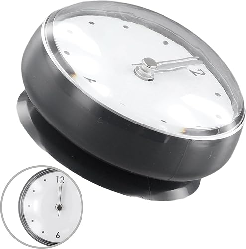 Petite horloge murale imperméable avec ventouse pour salle de bain, cuisine et salle de bain (vert) - Nail Gallerys