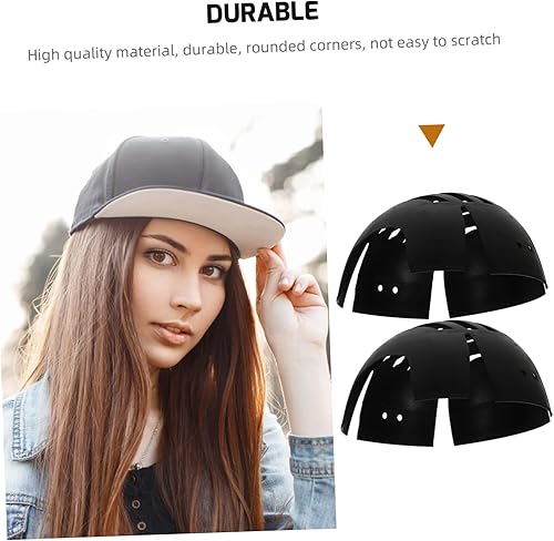 Alipis 2 Pièces Garniture Support De Doublure De Chapeau De Baseball Capuchons Porte-insert Intérieur Insert Façonneur De Chapeau Forme De Casquettes Plastique Coiffeur Adapter Blanche - Nail Gallerys