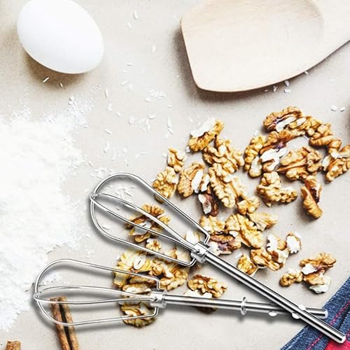 Lot de 2 têtes de mixage électriques en acier inoxydable - Nail Gallerys