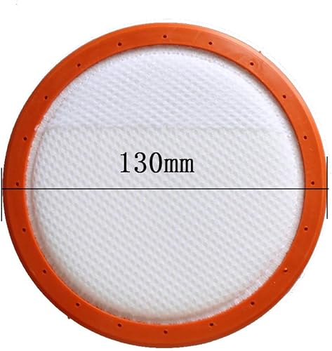 FFYan 3 pièces Eléments de filtre HEPA en coton lavable rond pour Midea aspirateur C3-L148B C3-L143B VC14A1-VC 130 mm - Nail Gallerys