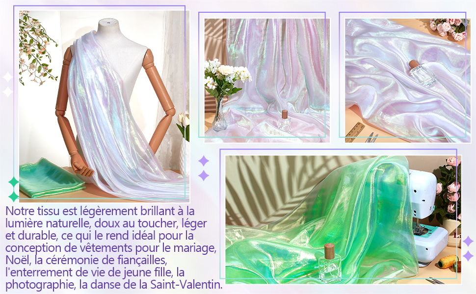 Tissu Organza