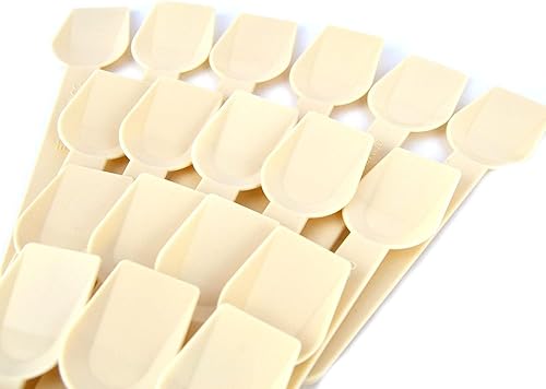 Lot de 500 palettes composables beige 10 palettes pour crème glacée, YOGURT et semi-froids SPOON - Nail Gallerys